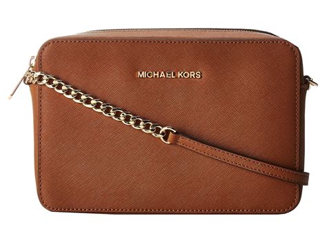 michael kors jet set signature|michael kors lg ew crossbody.